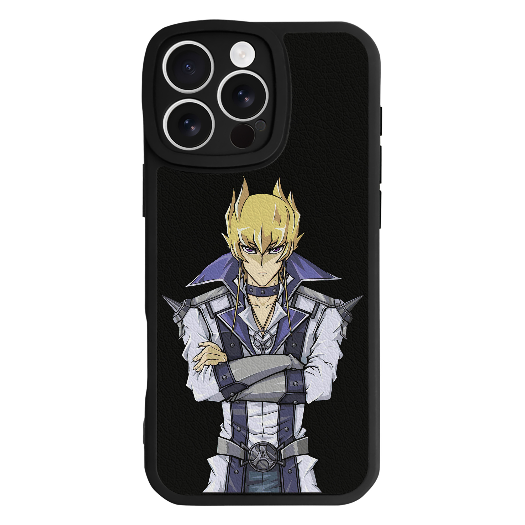 遊☆戯☆王 Yu-Gi-Oh! 【iPhone 16シリーズ対応】シリコンスマホケース（レザー調） 材質：シリコン